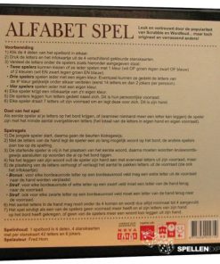 Het Alfabet spel | Spellen Expert
