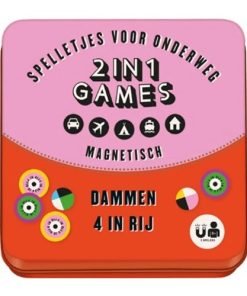 2 in 1 Games: Dammen - 4 op een rij | Spellen Expert