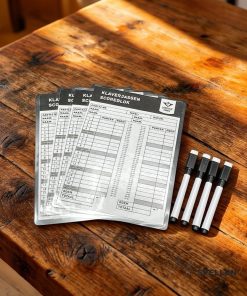 Klaverjassen scoreblad (4 stuks) | Spellen Expert
