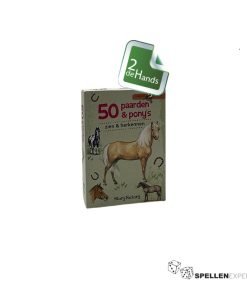 50 Paarden en pony's - Kaartspel | Spellen Expert