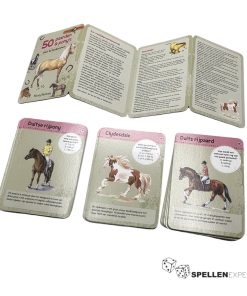 50 Paarden en pony's - Kaartspel | Spellen Expert